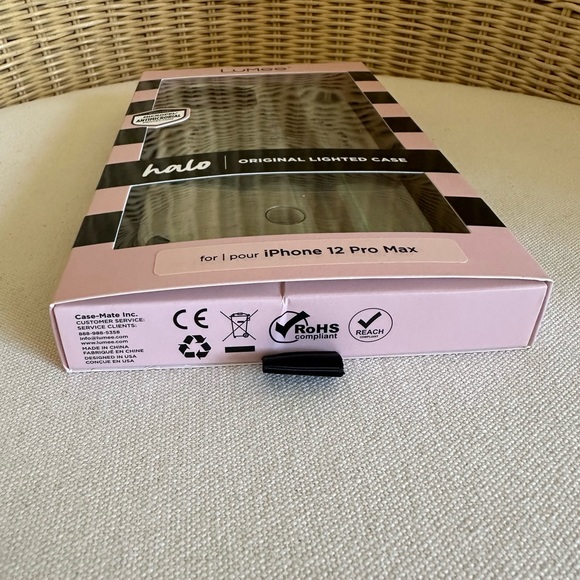 Paris Hilton Lumee Halo Holographic Selfie Cell Case Fits Apple 12 Pro Max - Picture 15 of 15